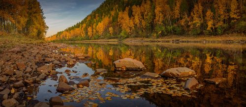 Осеннее зазеркалье