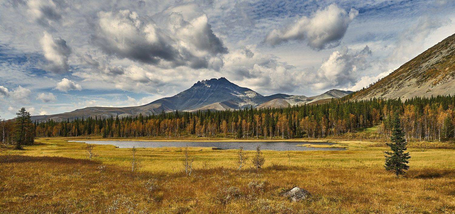 пейзаж гора озеро осень приполярный Урал sony a7r, Пономарев Андрей