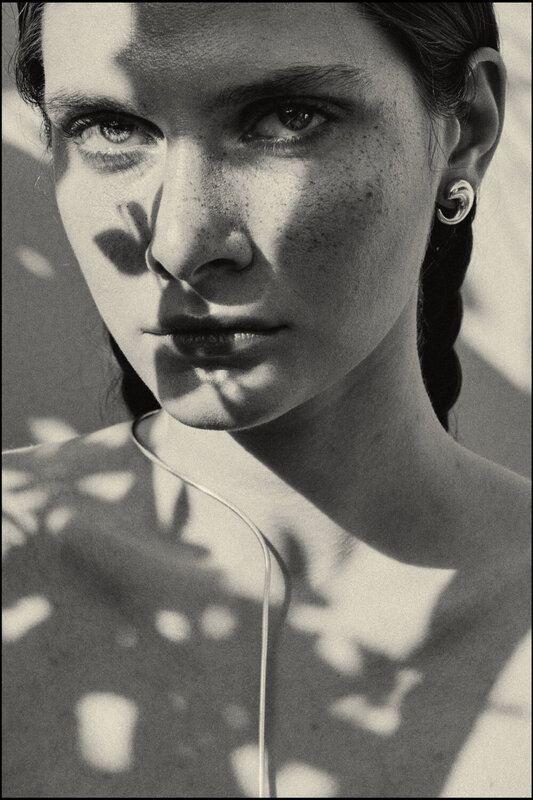 portrait, bw, sepia, fashion, face, light Vesta фото превью