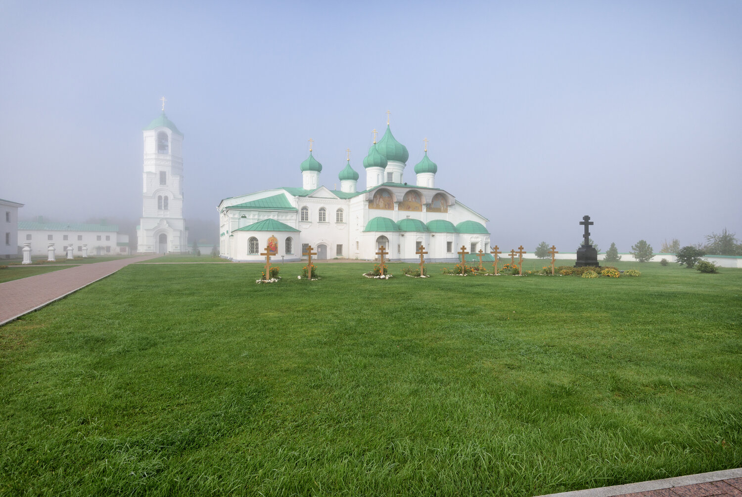 свято-троицкий, александра свирского. монастырь. осень., Тихонов Дмитрий