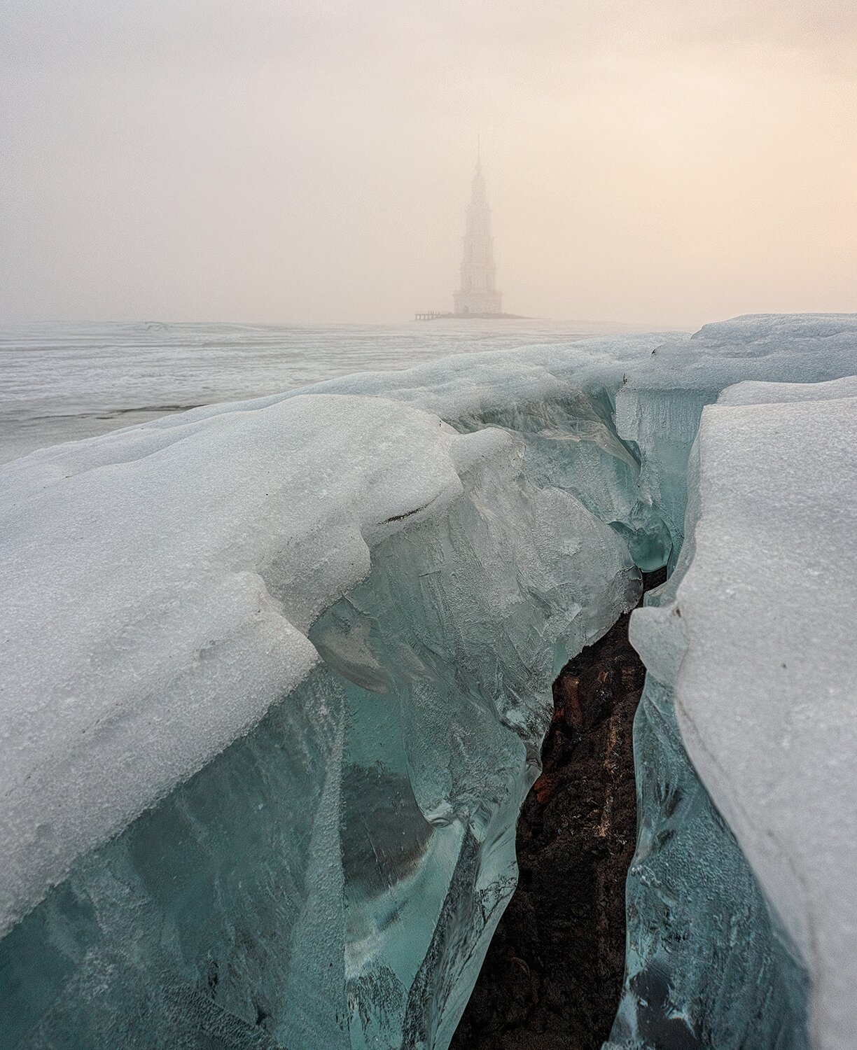 калязин, лёд, Владимир Перепечаев