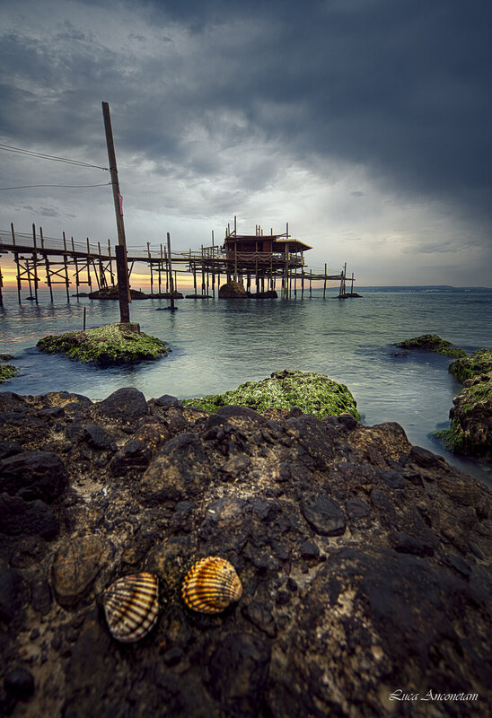 abruzzo, region, italy, seascape, trabocco, s Somewhere in Abruzzo фото превью