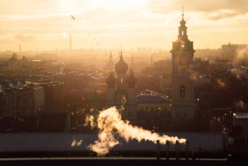 петербург, петербург без людей, санкт-петербург Паутина проводов фото превью