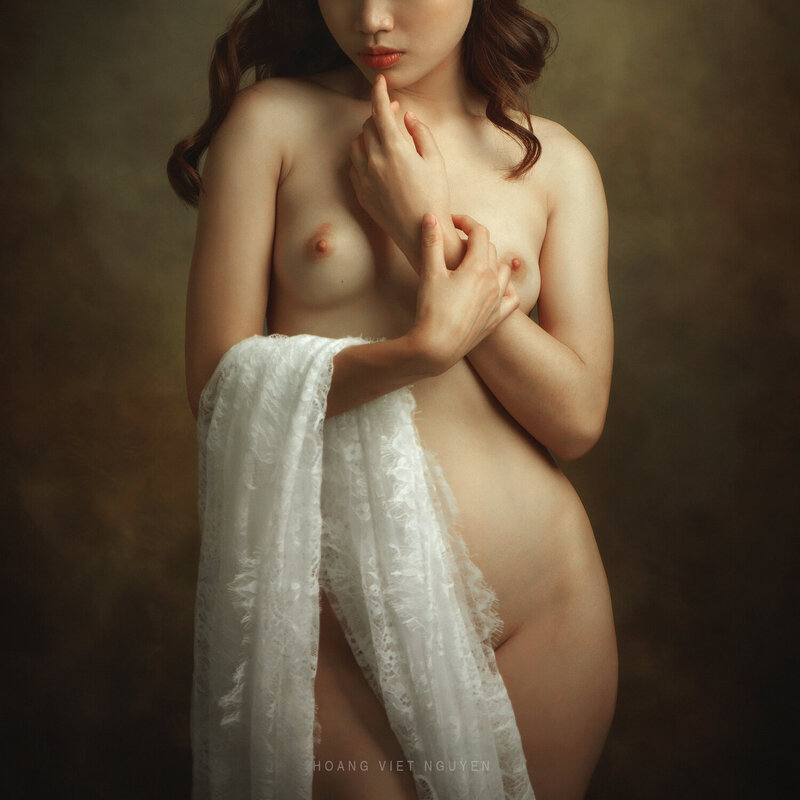 fine nude, nude, vietnam, studio, painterly, shape * * * фото превью