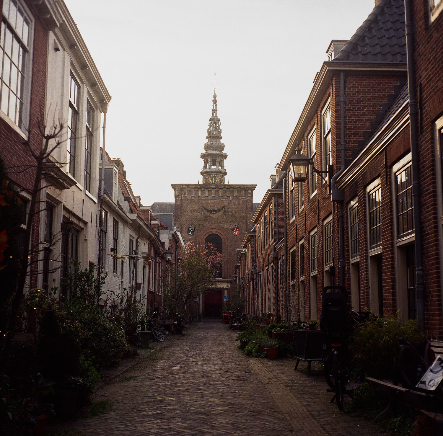 architecture, street, urban, church, spire, cobblestone, perspective, symmetry, dutch, netherlands, alley, pathway, brick, historic, traditional, Rozman Erik