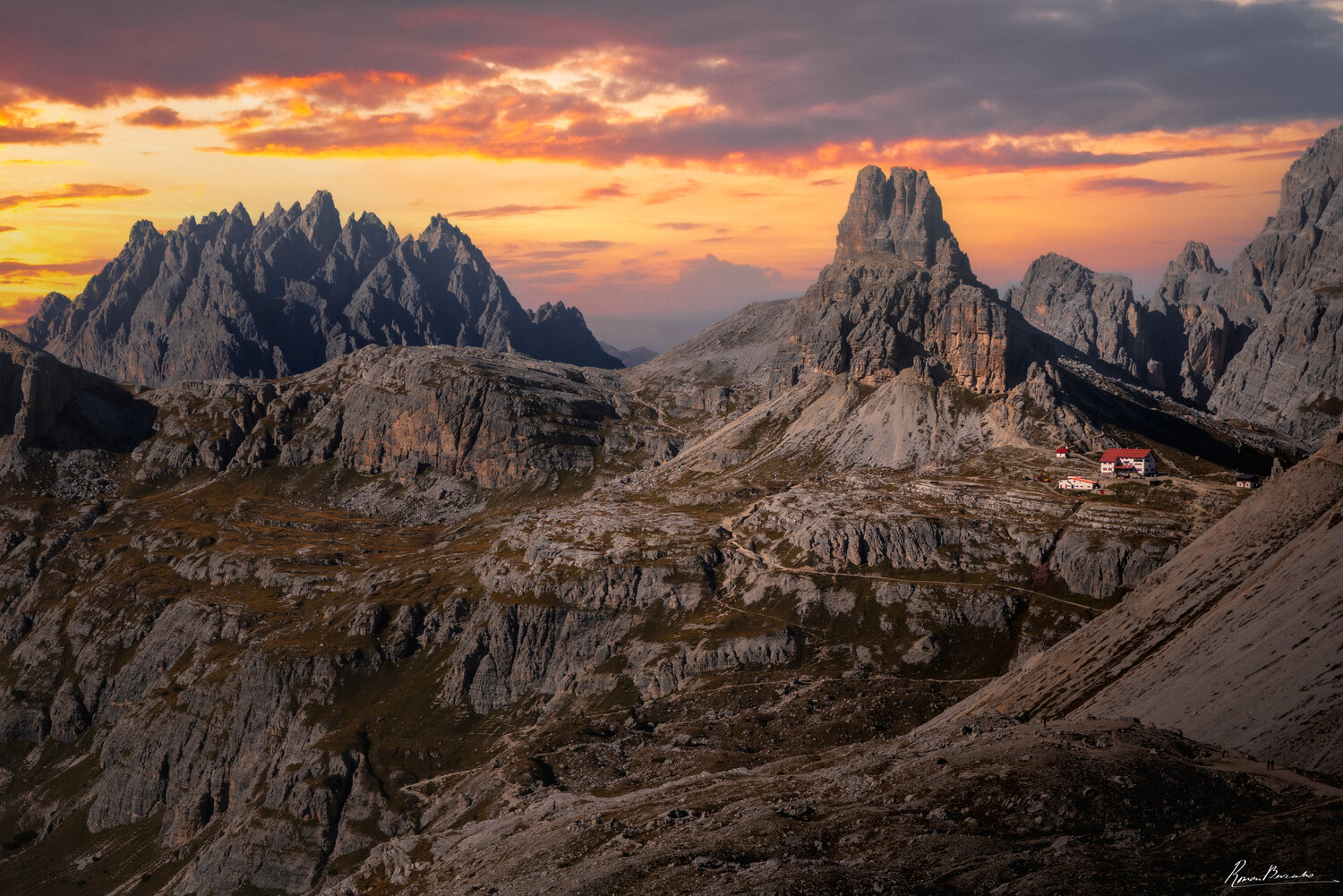 tre cime, dolomites, italy, Roman Bevzenko