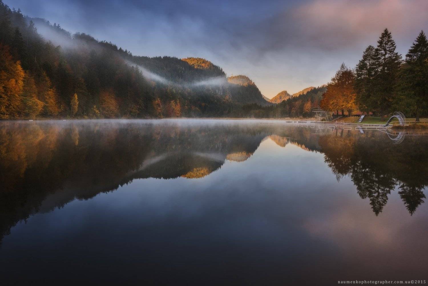 оберзее, германия, бавария, фюссен, осень, город, пейзаж, парк, путешествия, желтый, фон, прекрасный, красота, яркий, цвет, разноцветный, осень, листва, лес, золотой, трава, зеленый, озеро, лист, листья, национальный, природный, природа, октябрь, оранжевы, Александр Науменко