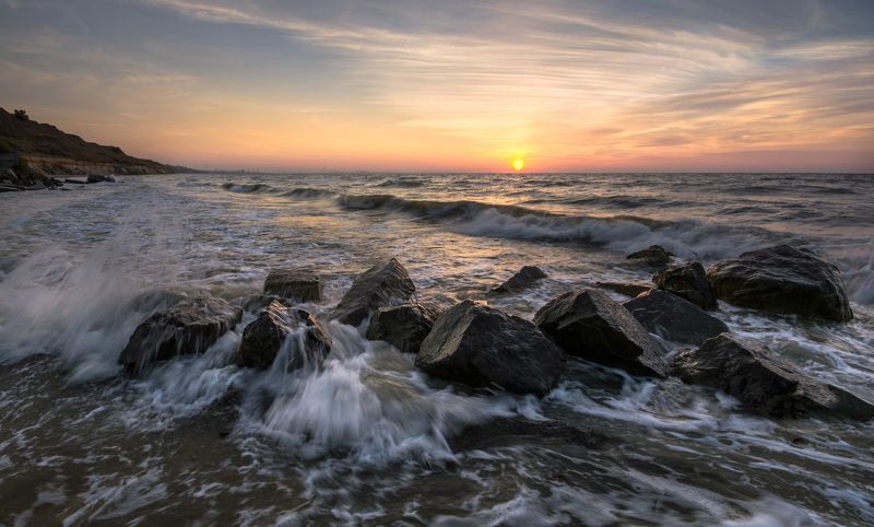 azov sea, mariupol, азовское море, приазовье 5:36 a.m. фото превью