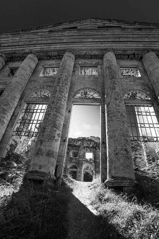 усадьба, заброшенное, Пятая Гора, ЧБ,  Пятая Гора фото превью