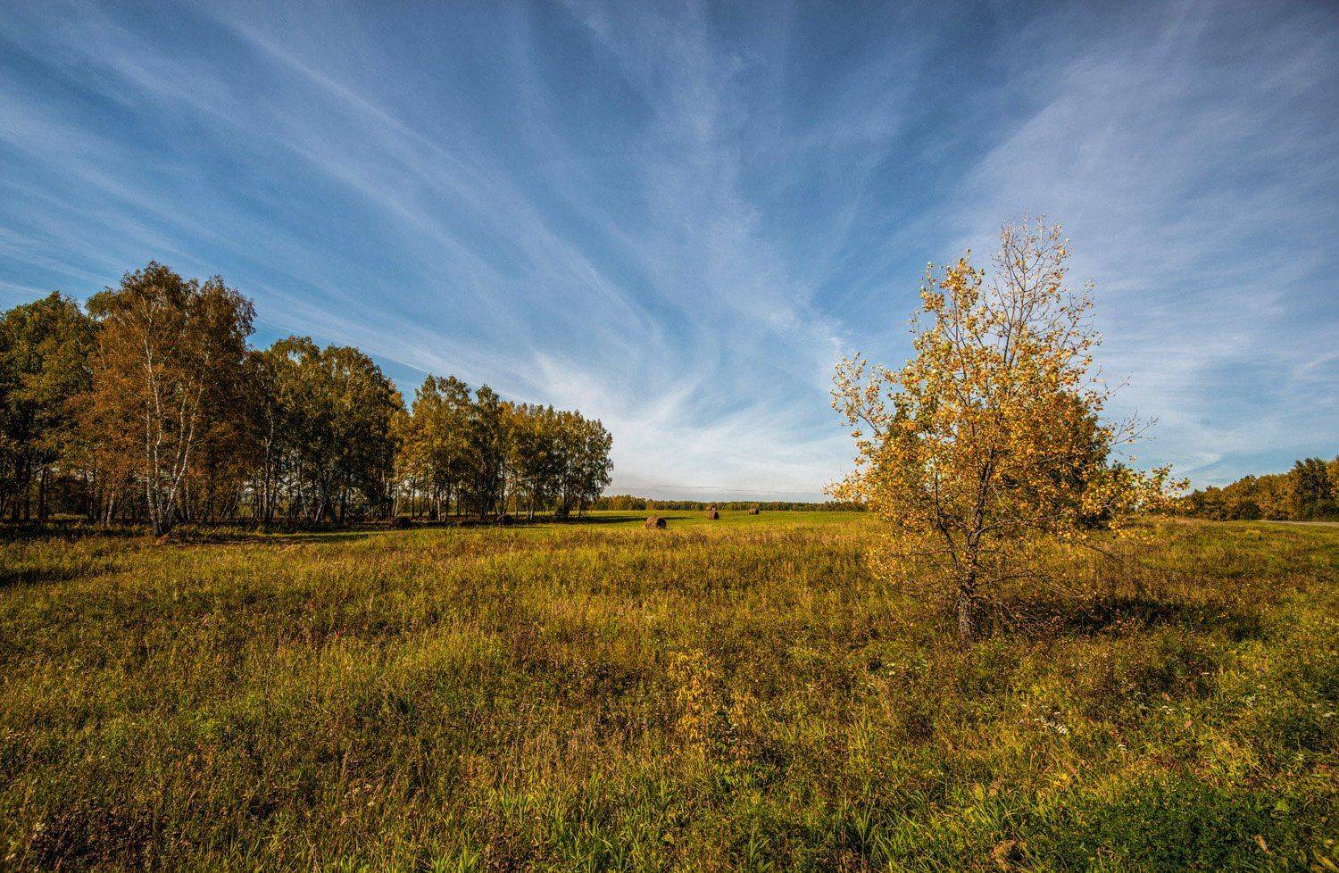 осень, небо, GunterV