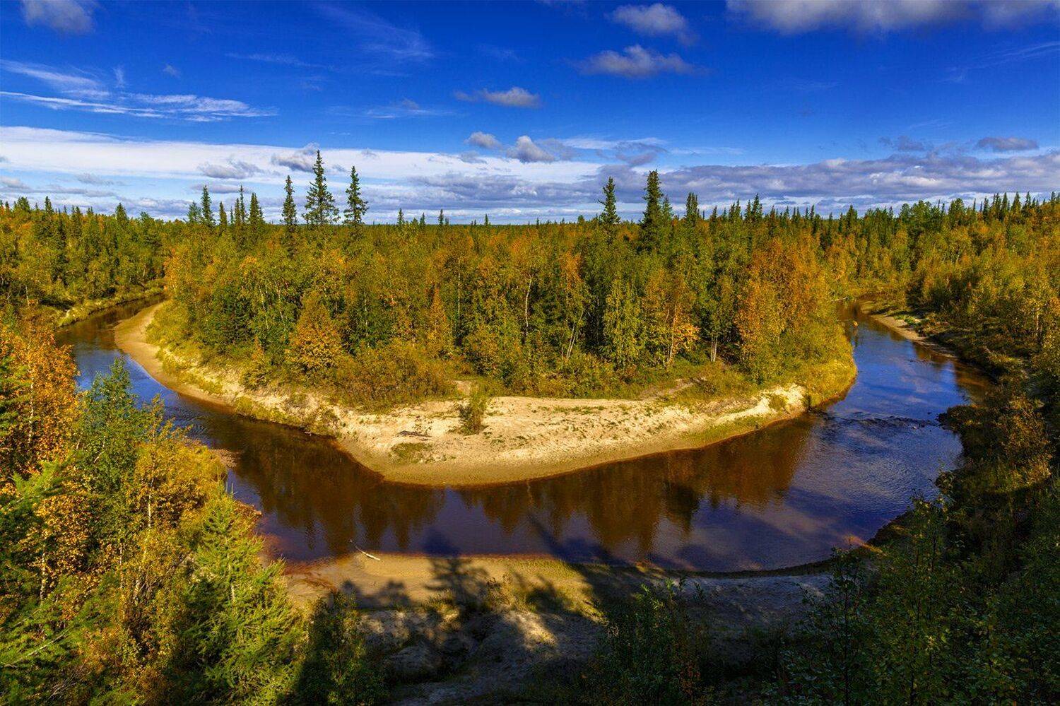 Canon, Осень, Пейзаж, Природа, Север, Сибирь, Ямал, Евгений Кужилев