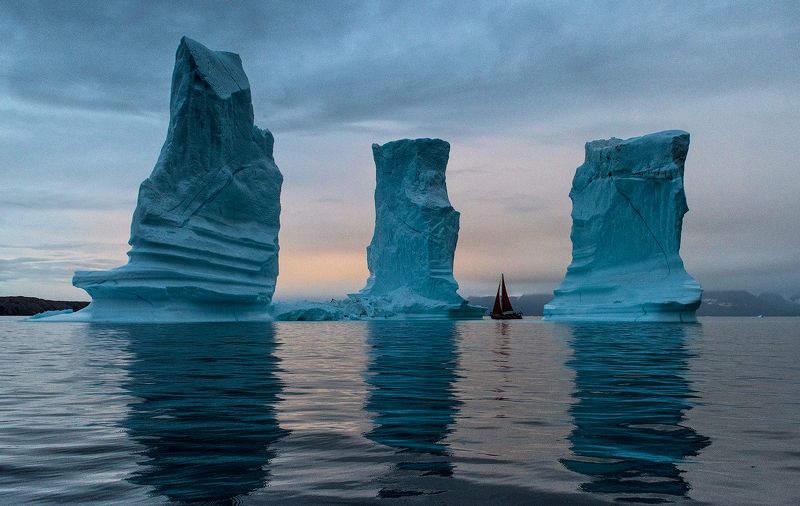 гренландияб айсберги У Геркулесовых Столбов фото превью