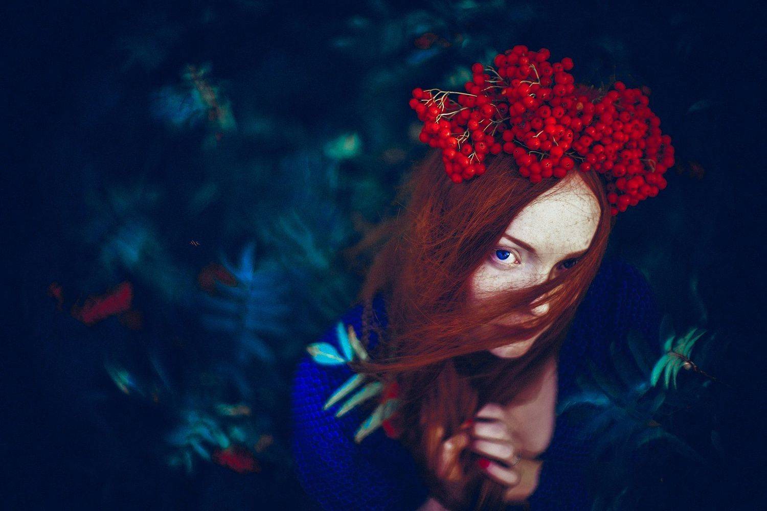 Ashberry, Beauty, Bokeh, Portrait, Redhead, Woman, Руслан Болгов (Axe)