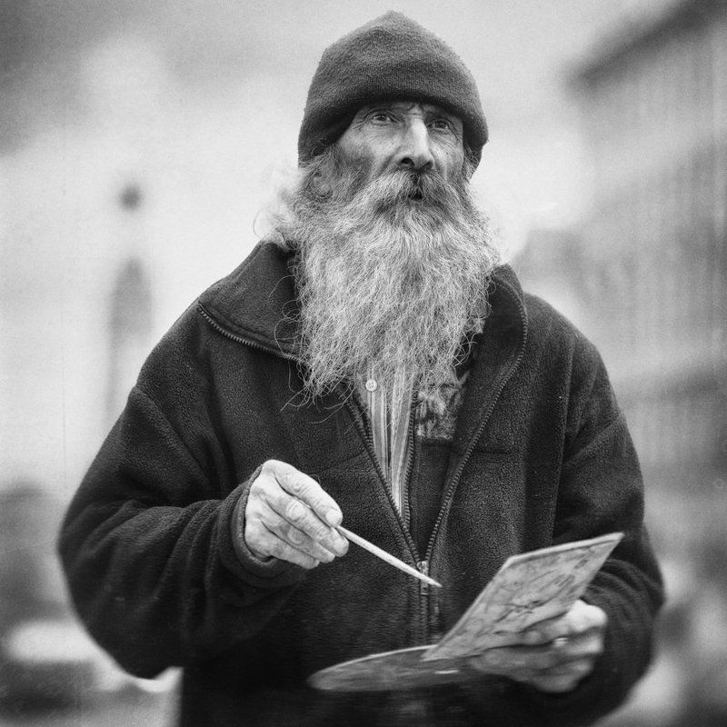 владимир, невский, художник Художник с Невского. фото превью