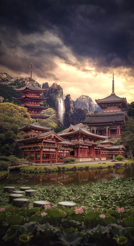 Clouds, Japan, Sky japan style фото превью