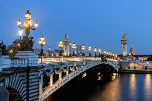 Мост Александра 3 - один из самых красивых мостов в Париже