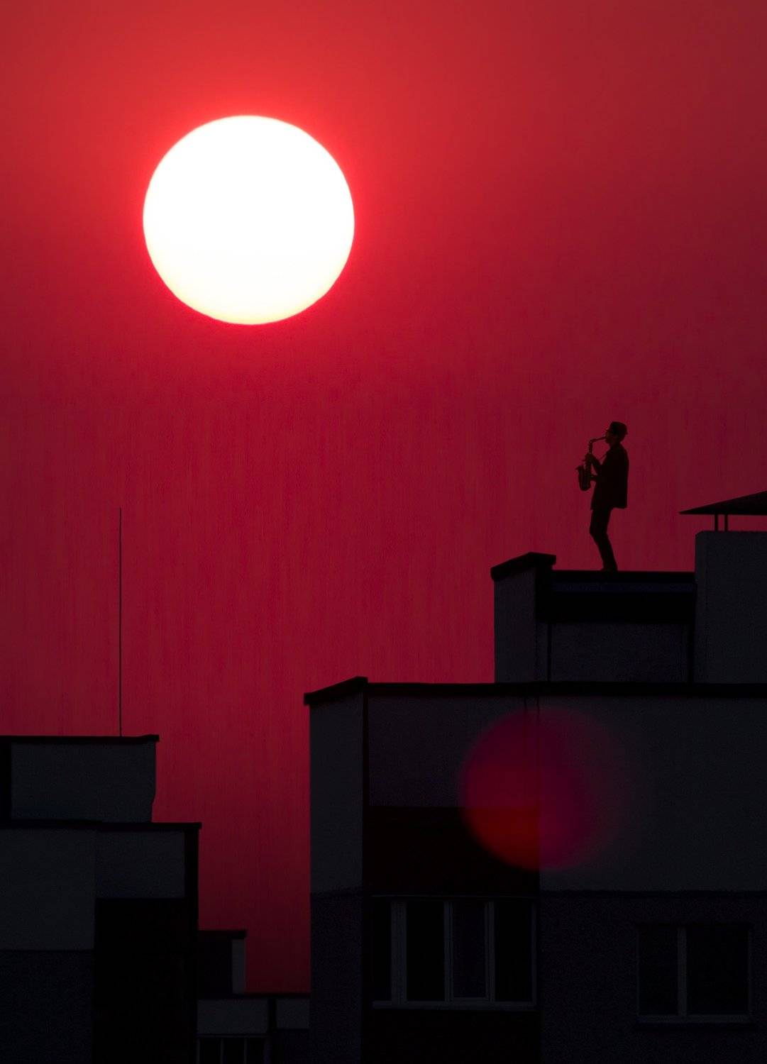 Блюз, Вечер, Закат, Лето, Музыкант, Мызыка, Солнце, Фото Брест