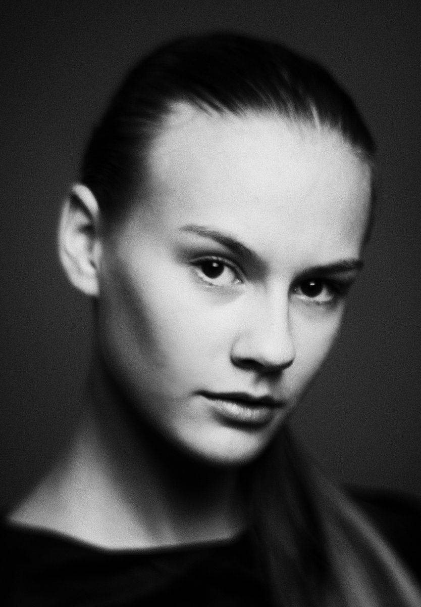 девушка, портрет, п5, взгляд, чб,, valeko