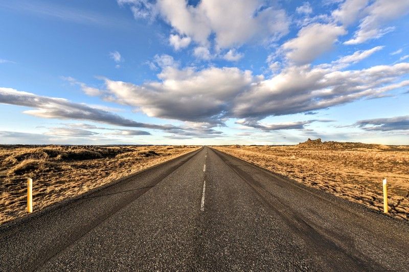 Кольцевая дорога в Исландии.  фото превью