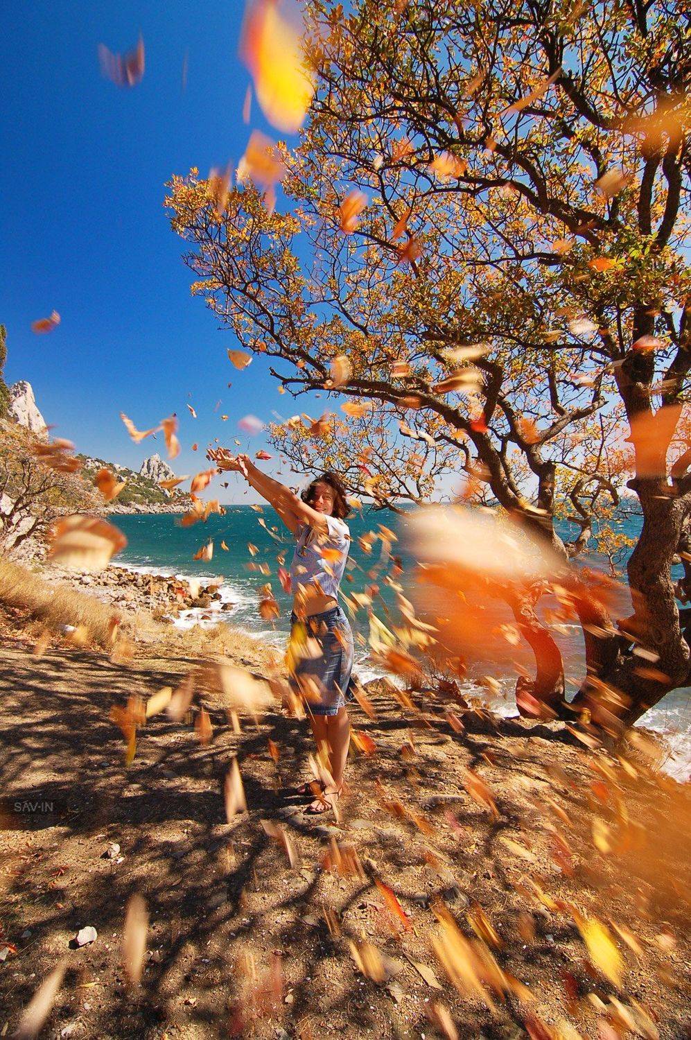 Autumn, Crimea, Крым, Осень, Черное море, Савин Станислав