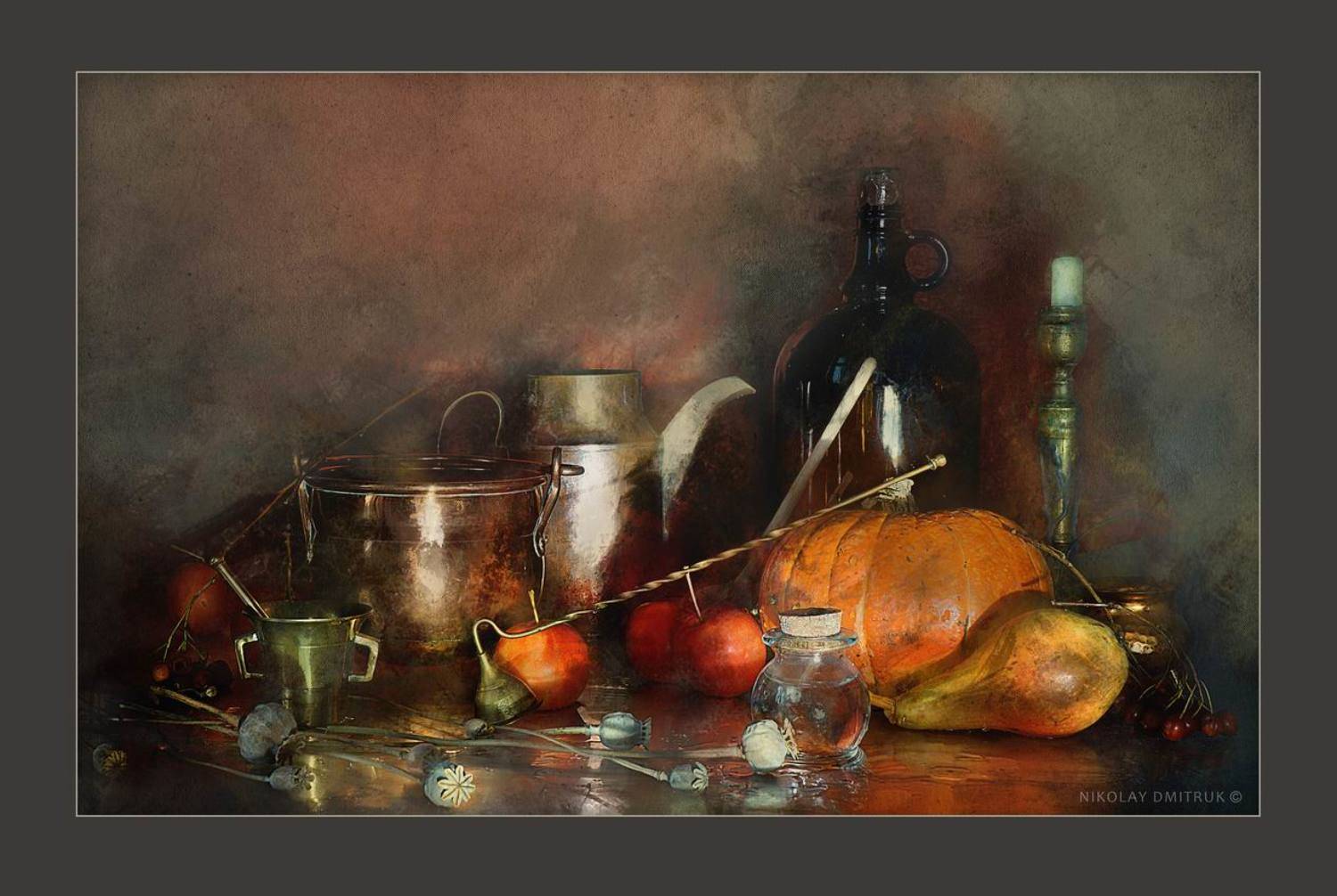 Музыка, Натюрморт, Осень, николай дмитрук
