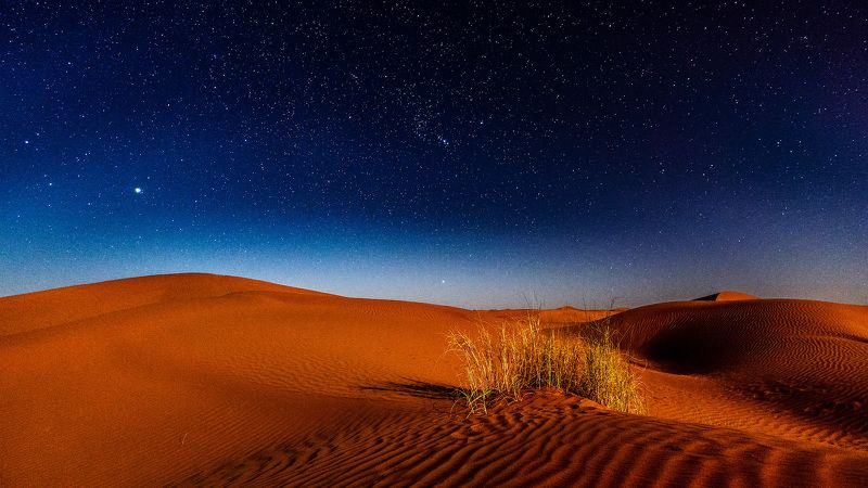 Ночь в пустыне фото превью