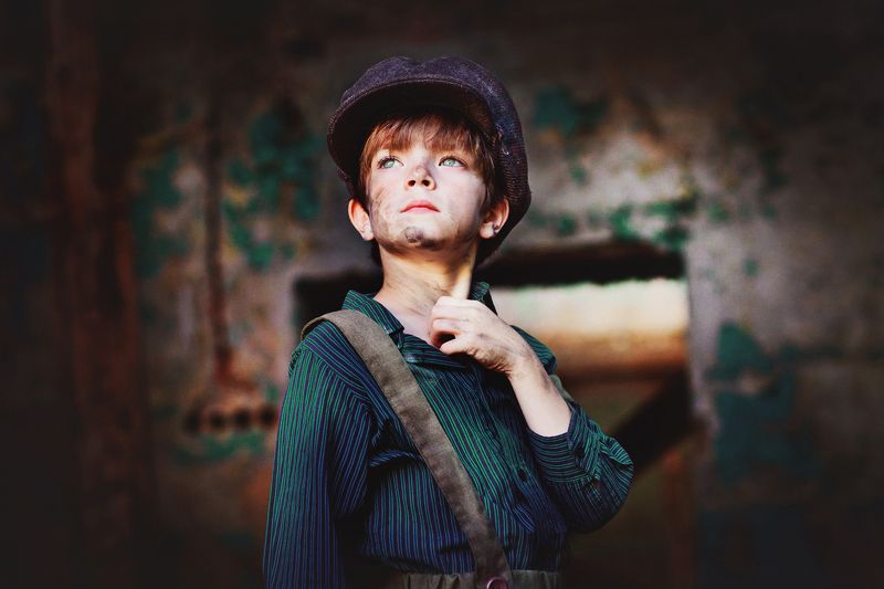 дети, мальчик, портрет Генералы песчаных карьеров фото превью