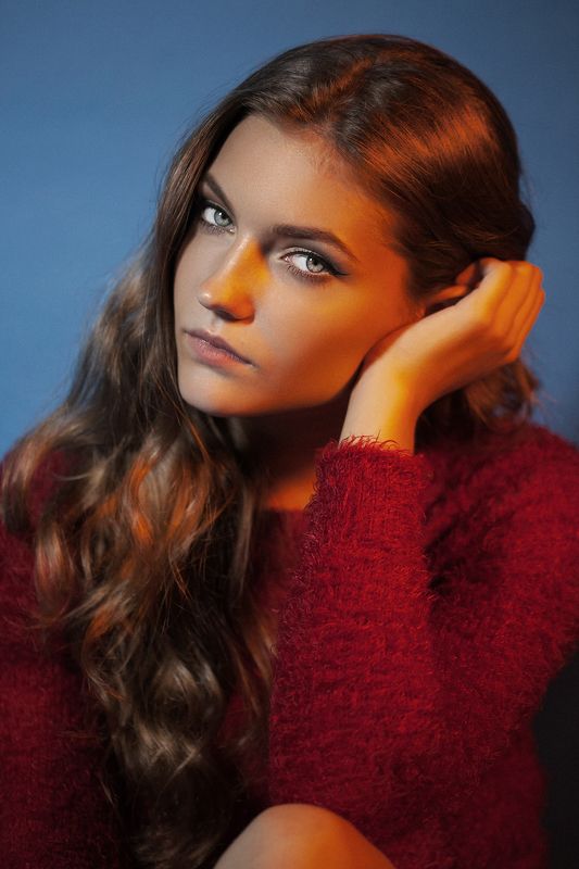 Модель, Модельный тест, Портрет, Студия, Тесты Оля фото превью