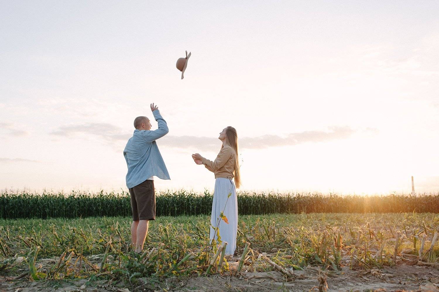 пара любовь закат солнце лавстори, Анна Масилевич