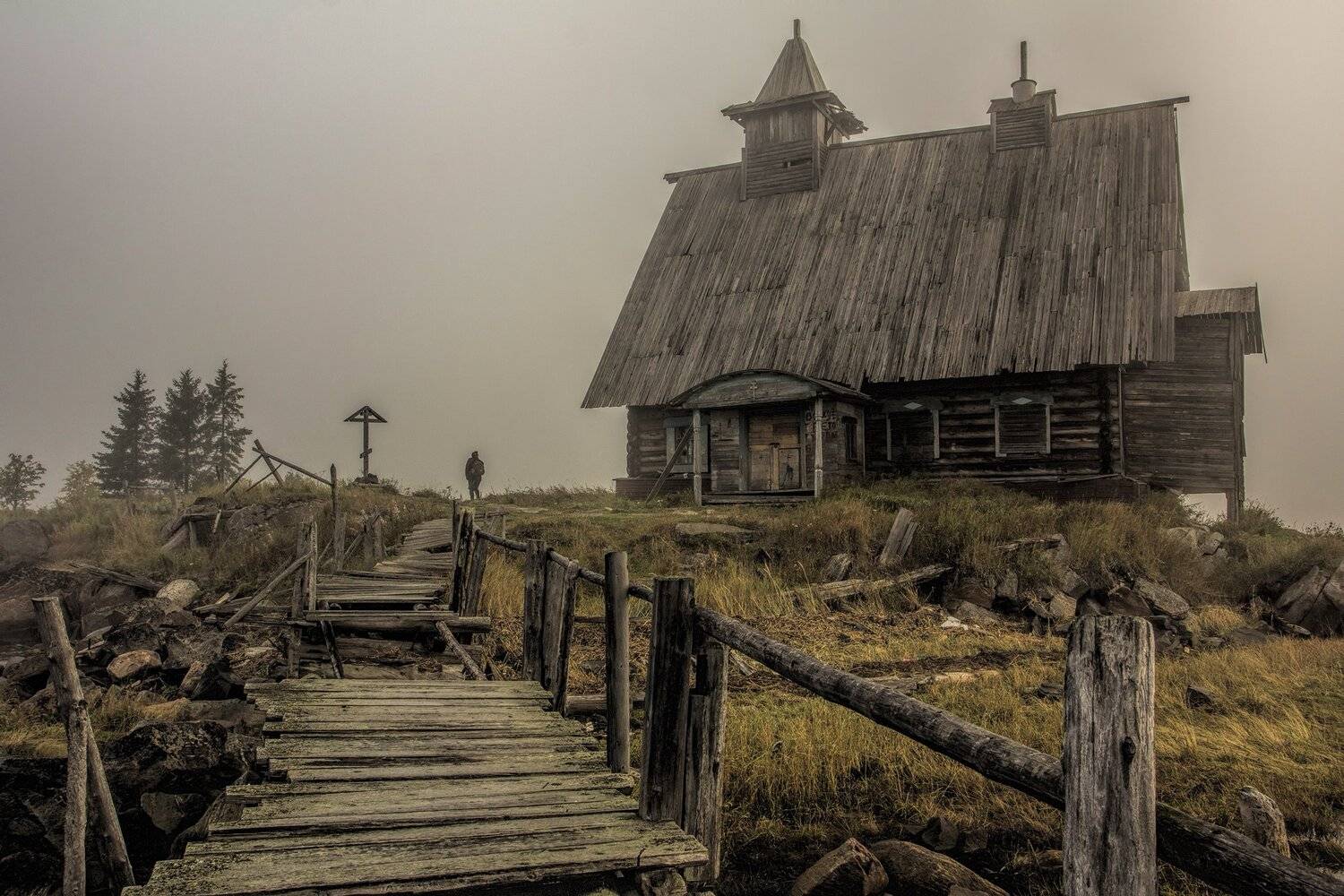 карелия,рабочеостровск,белое море,туман, alexOmRam