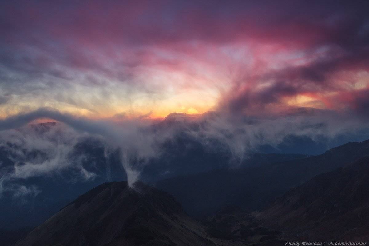 карпаты, мармаросы, утро, украина, Алексей Медведев