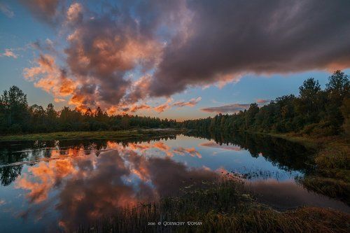 Вечер в конце лета.