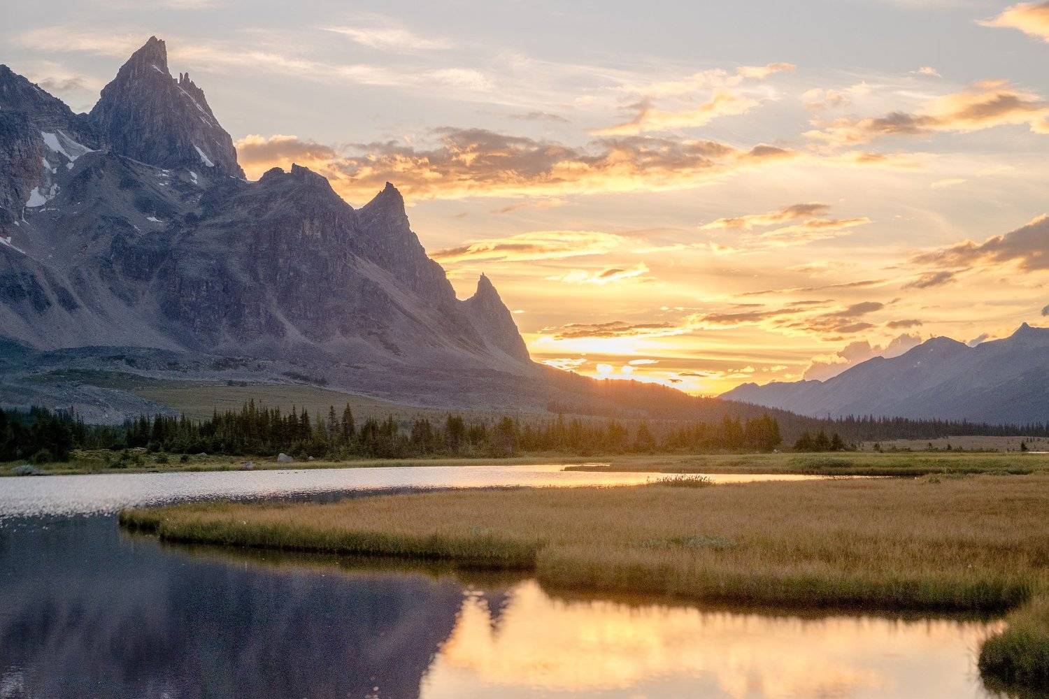 Canada, Alberta, Jasper, Tonquin, mountains, Денис Семенов