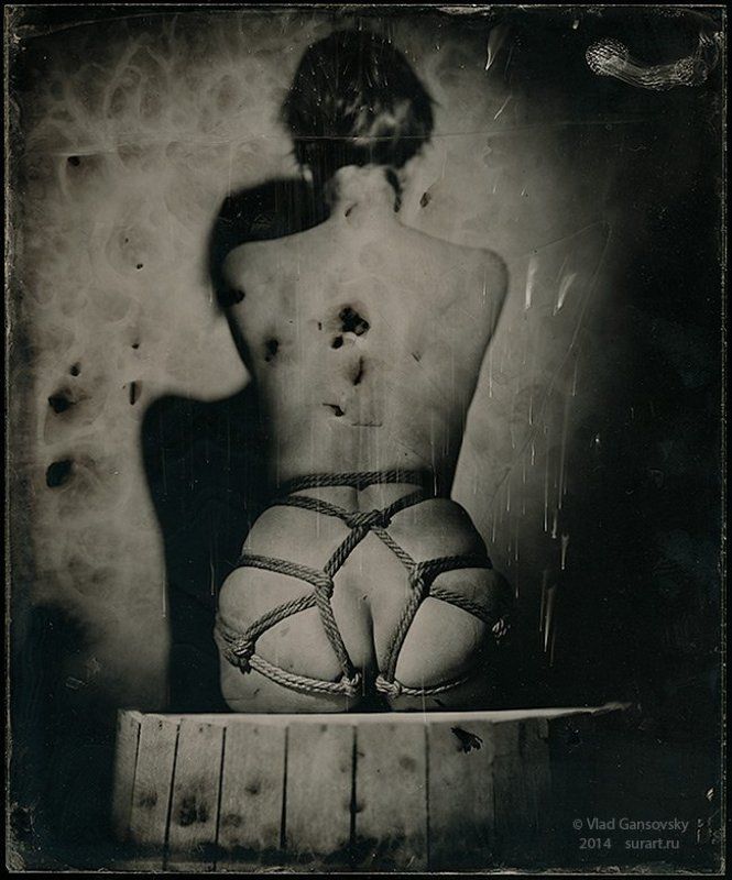 Амбротип на стекле *** фото превью