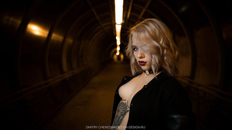 girl, nude, портрет, ню, пленер, тату ***** фото превью