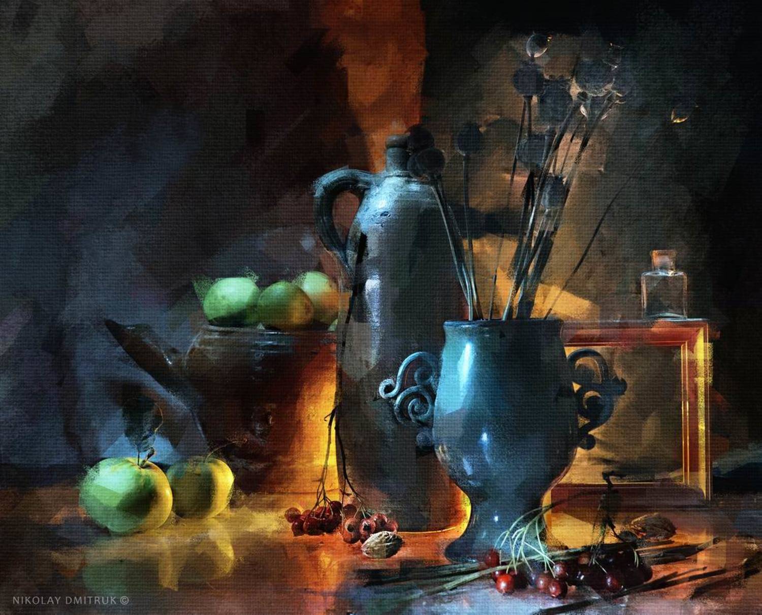 музыка, натюрморт, николай дмитрук