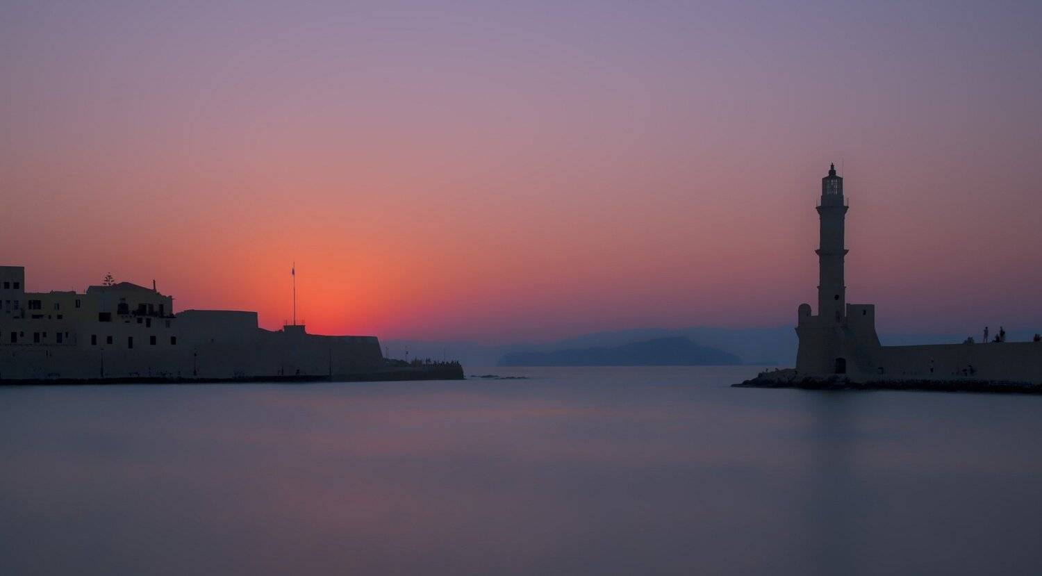 Chania, Crete, Greece, Landsacpe, Long exposure, Sunset, Jacek