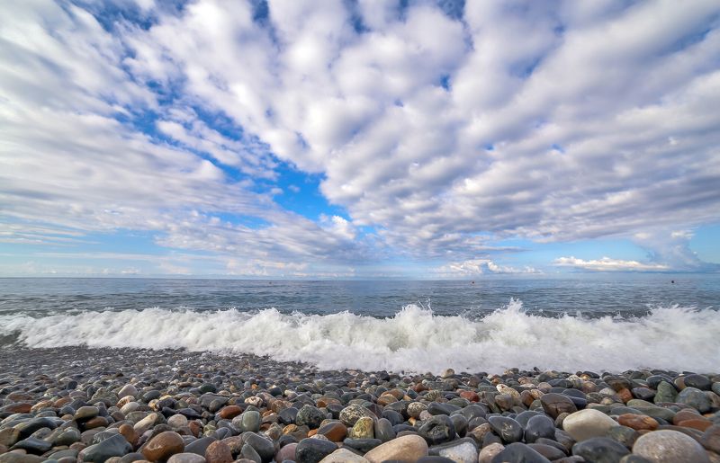 море Волны Черного моря фото превью