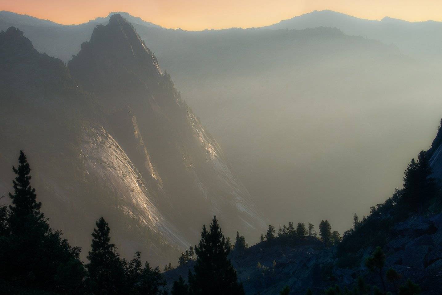 Ергаки, Утро, Владимир Ляпин