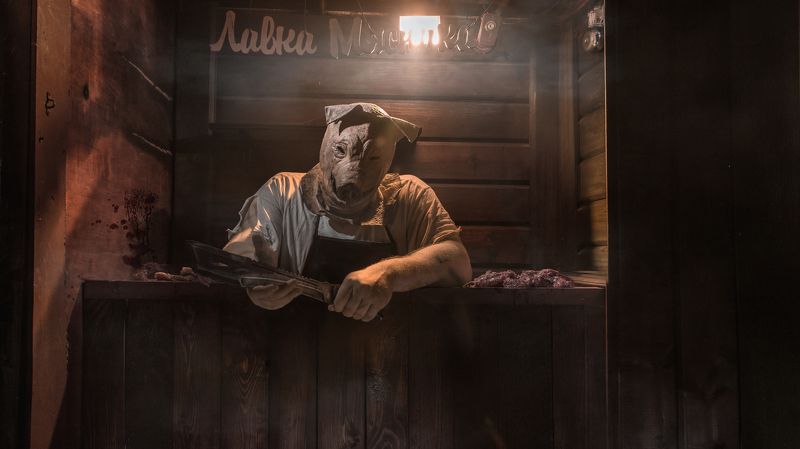 buthcer, meat, fear, нож, тесак, мясник, мясо Buthhcer фото превью