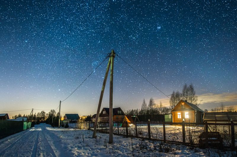 деревня Пустынь звёзды дмитров дубна тверь Дом стоит, свет горит... фото превью