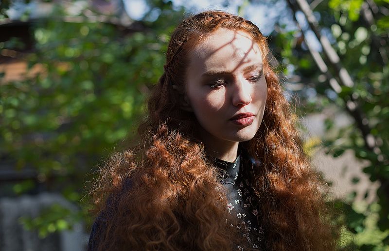 Осень, Рыжая, Цветы Муза) фото превью