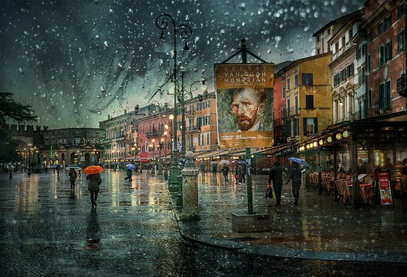 Дождливая Верона фото превью