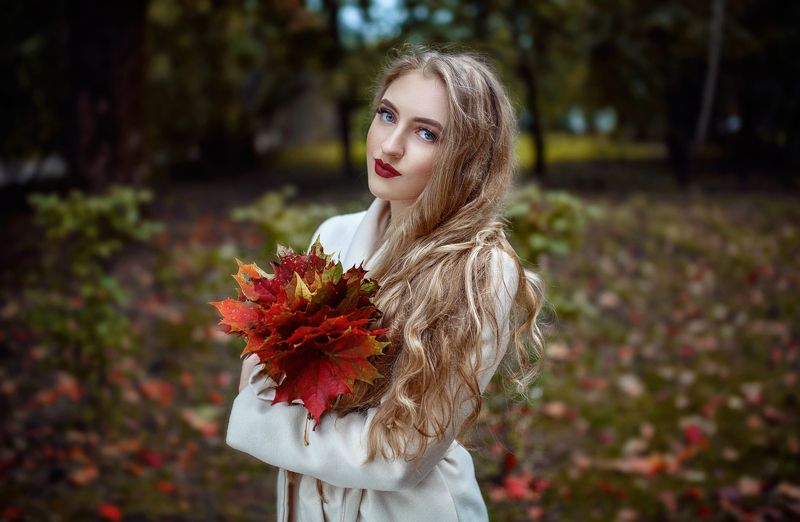 #portrait #beautiful #model #russia #moscow #Autumn Autumn фото превью