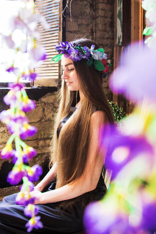 portrait, girl, beautiful, model, people, beauty Анна фото превью