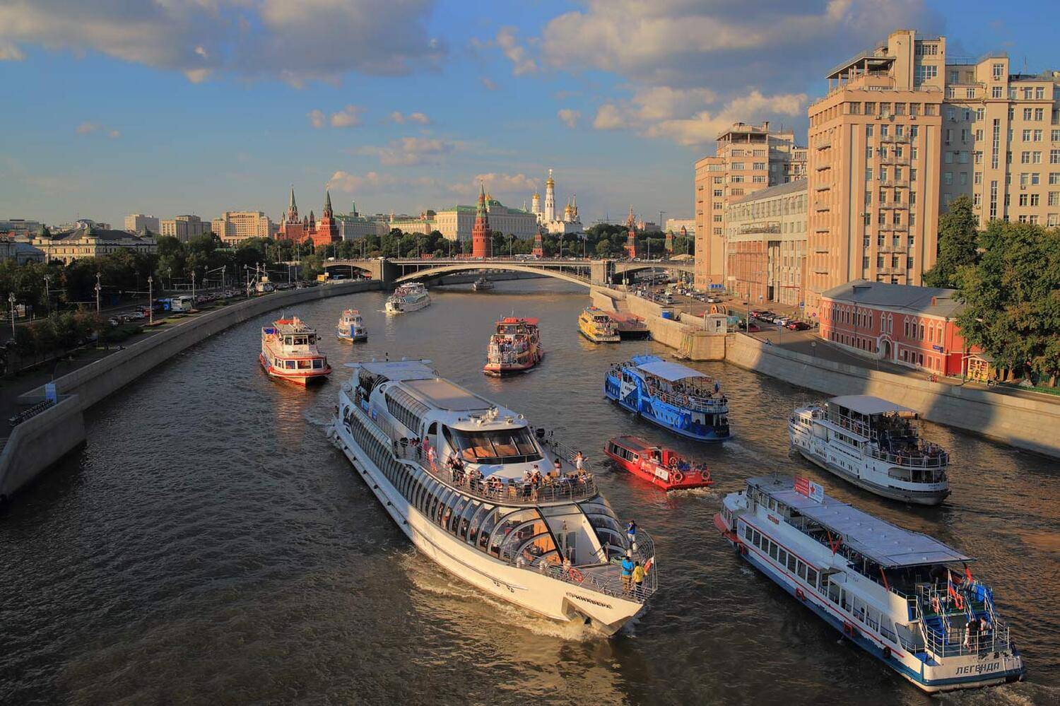 Берсеневская, Корабли, Кремль, Москва, Москва река, Мост, Набережная, Виктор Климкин