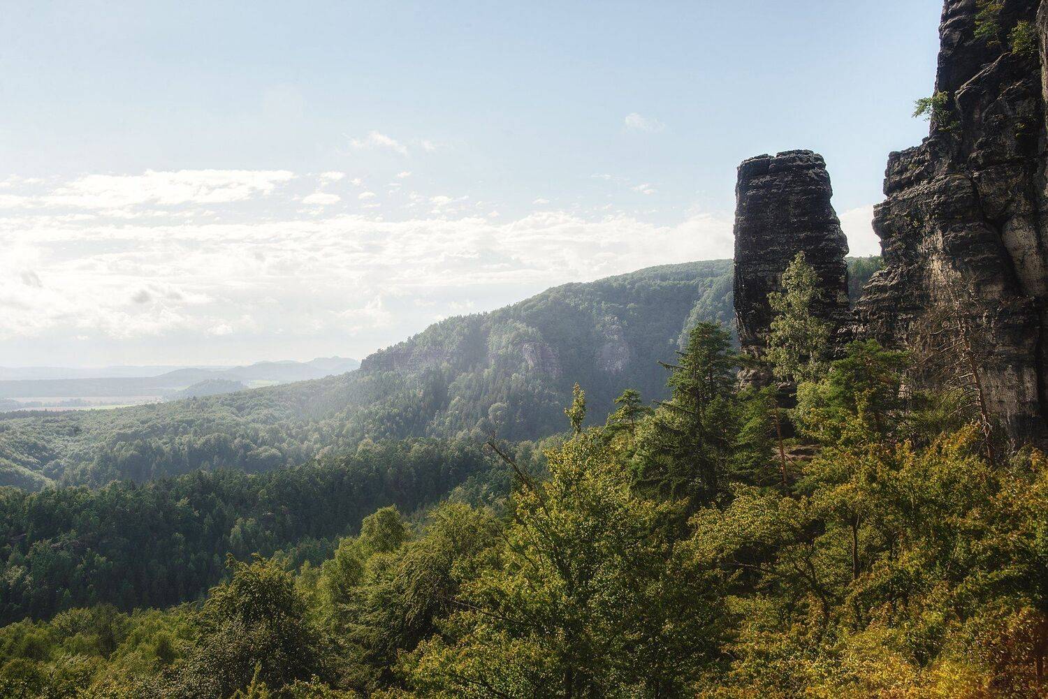 Горы, Лето, Никон, Пейзаж, Чехия, Вавилова Елизавета