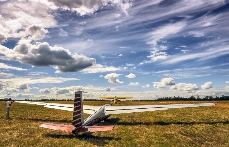 планер полёт планеризм небо  Немного о небе... фото превью