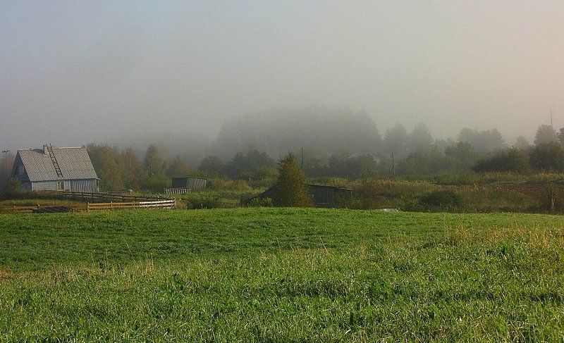 деревенские, пейзажи. Деревенские пейзажи. фото превью