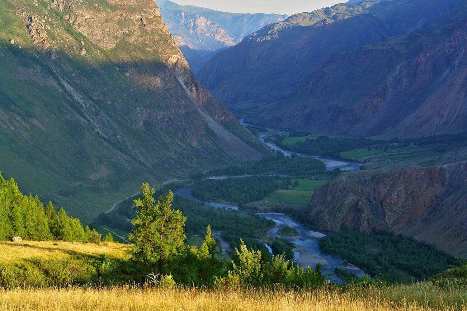 горный, алтай, утро, Наталья Кайзер